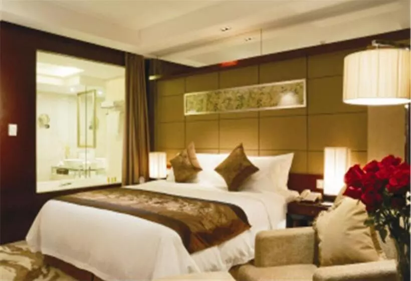キングサイズベッドのデラックスルーム, Wyndham Garden Suzhou