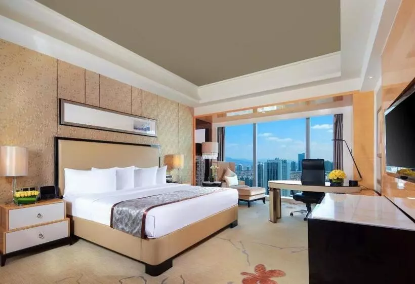キングサイズベッドのエクゼクティブルーム, Wyndham Grand Plaza Royale Colorful Yunnan