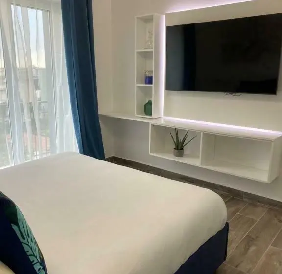 片側に海が見えるデラックスルーム, Residenza Da Zia Donata