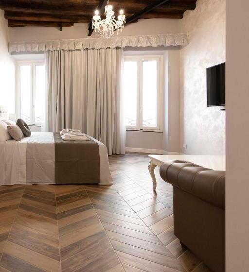 חדר דלוקס לארבעה, B&b Palazzo Fracassini