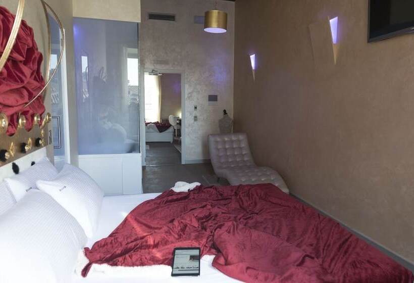 バスタブ付きデラックスルーム, Guesthouse O Affittacamere Irooms Pantheon