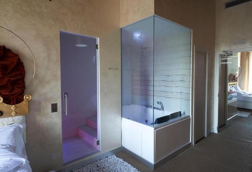 バスタブ付きデラックスルーム, Guesthouse O Affittacamere Irooms Pantheon