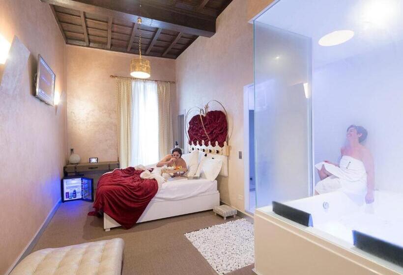 バスタブ付きデラックスルーム, Guesthouse O Affittacamere Irooms Pantheon