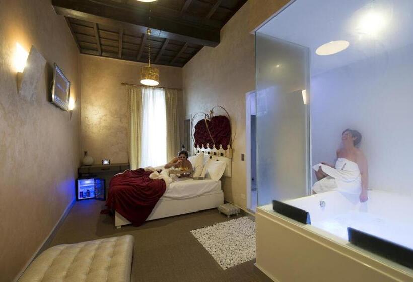 バスタブ付きデラックスルーム, Guesthouse O Affittacamere Irooms Pantheon