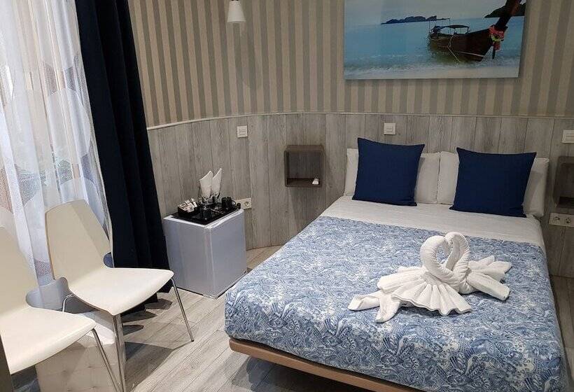 Habitación Basic, Hostal Main Street Madrid