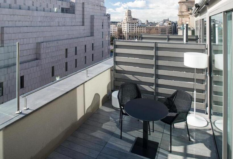 Superior Room with Terrace, Catalonia Square 4* Sup