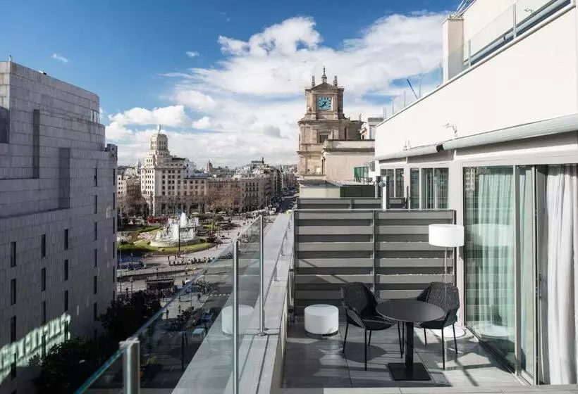 Superior Room with Terrace, Catalonia Square 4* Sup