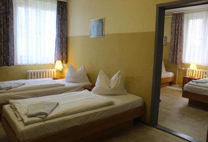 اتاق استاندارد چهارنفره با سرویس بهداشتی مشترک, Pension Schwalbenweg