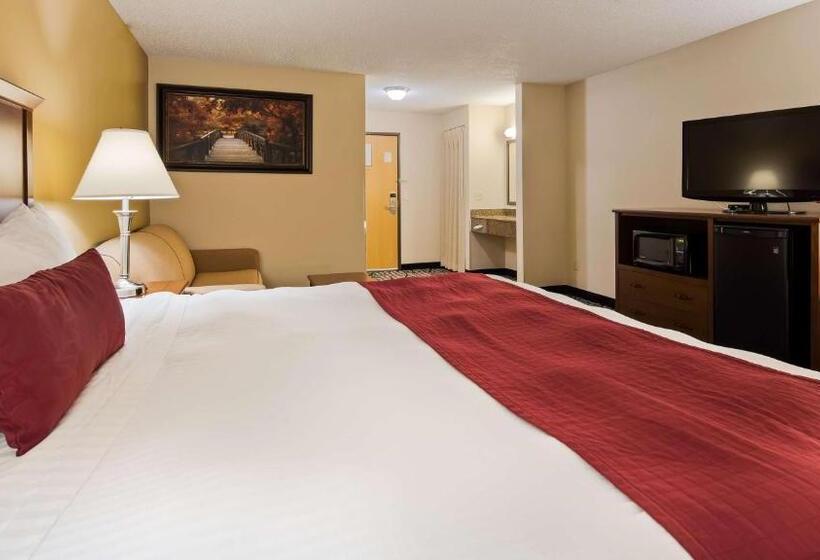 غرفة قياسية سرير كينج لذوى الإحتياجات الخاصة, Best Western Plus Albert Lea I 90/i 35