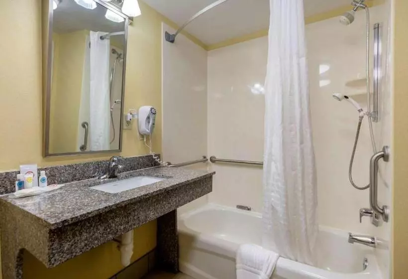 キングサイズベッドのスタンダードルーム, Comfort Inn & Suites Hillsville I77