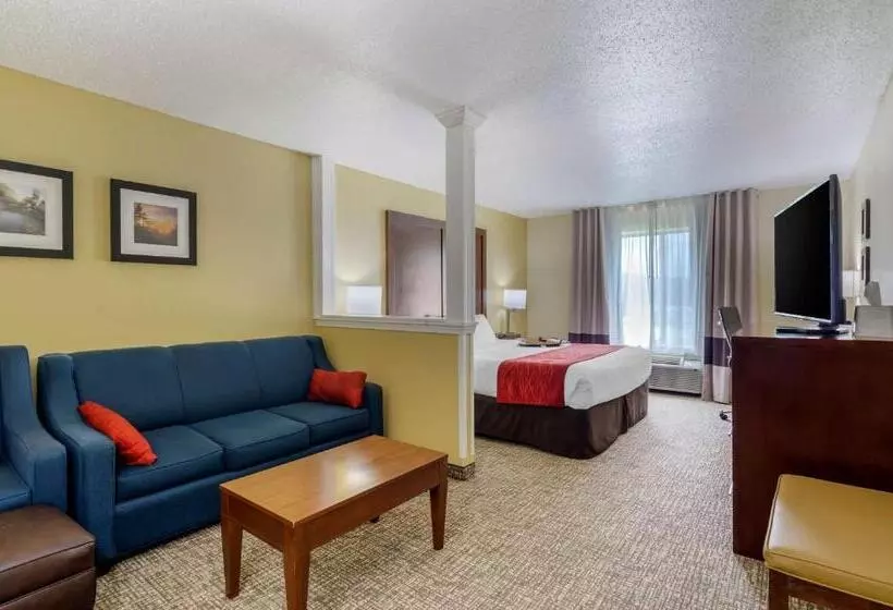 キングサイズベッドのスイートルーム, Comfort Inn & Suites Hillsville I77