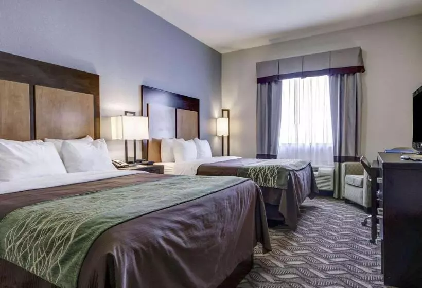 ２ダブルベッドのスタンダードルーム, Comfort Inn & Suites I10 Airport