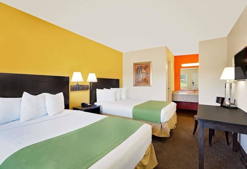 Номер Стандарт 2 Двуспальные Кровати, Howard Johnson By Wyndham Las Vegas Near The Strip
