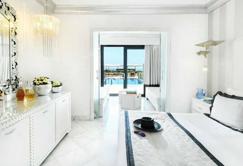 غرفة عائلية مطلّة علي البحر, Mitsis Selection Alila