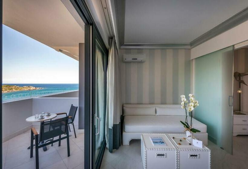 غرفة عائلية ذات إطلالة جانبية على البحر, Mitsis Selection Alila