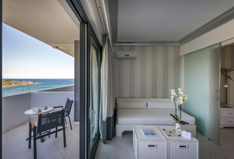 غرفة عائلية ذات إطلالة جانبية على البحر, Mitsis Selection Alila