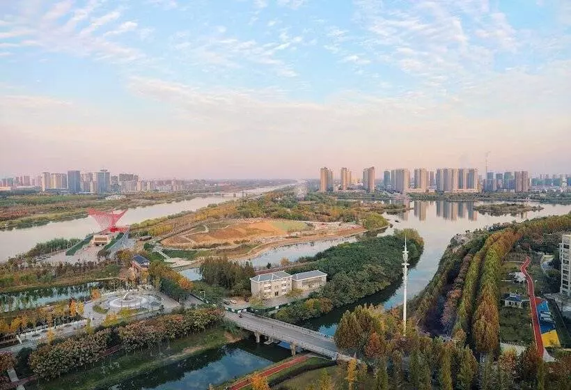 キングサイズベッドのデラックスルーム, Doubletree By Hilton Hotel Anhui   Suzhou