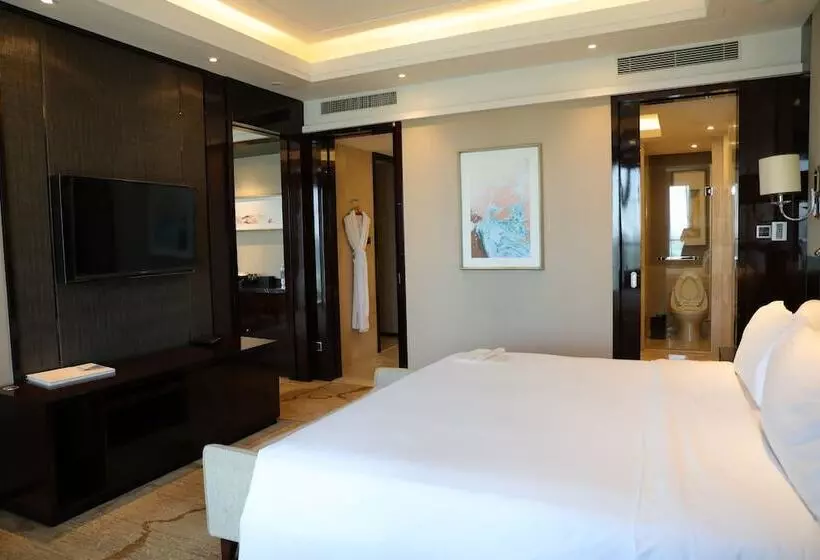 キングサイズベッドのデラックスルーム, Doubletree By Hilton Hotel Anhui   Suzhou