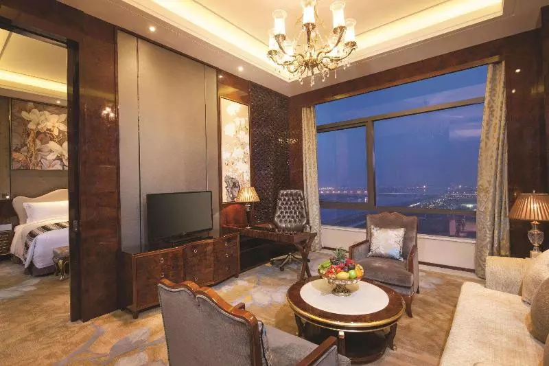 キングサイズベッドのスイートルーム, Doubletree By Hilton Hotel Anhui   Suzhou
