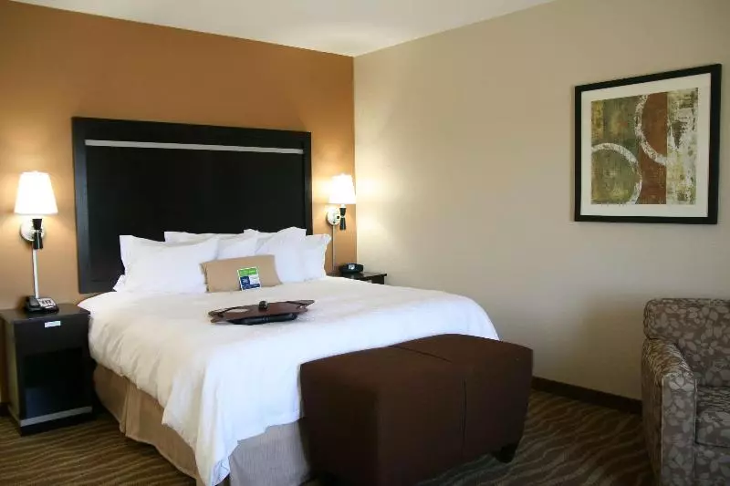 キングサイズベッドのスタンダードルーム, Hampton Inn & Suites Cleburne