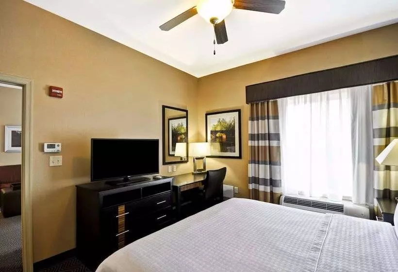 キングサイズベッドのスイートルーム, Homewood Suites By Hilton Southington, Ct