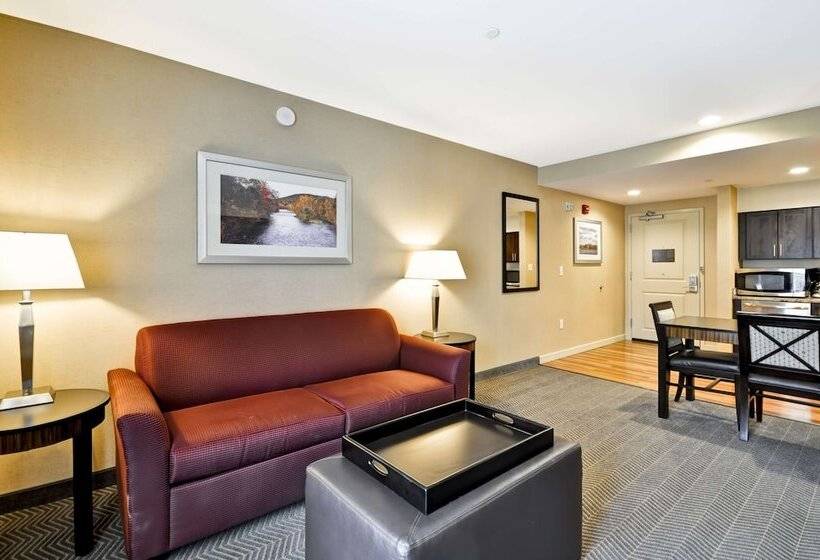 Suíte Cama King, Homewood Suites By Hilton Southington, Ct