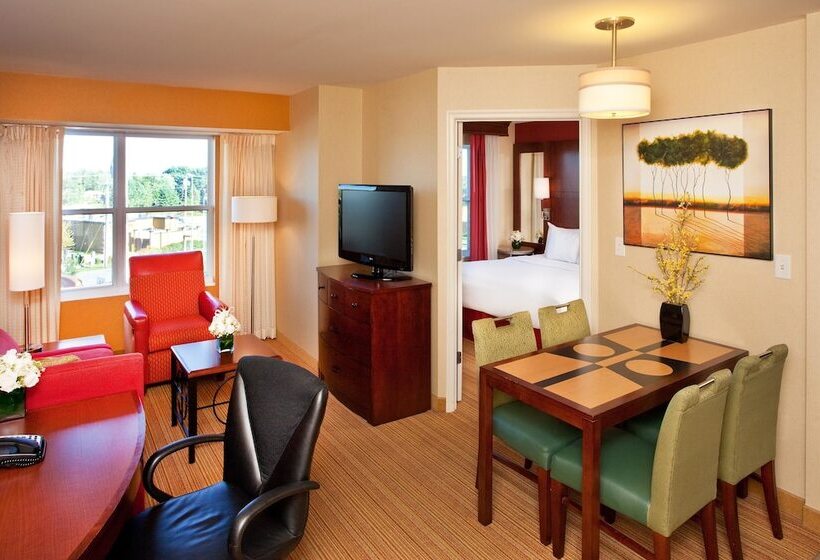침실 2개 스위트, Residence Inn By Marriott Auburn