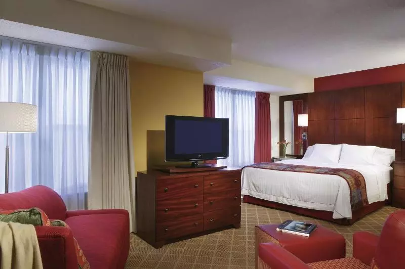キングサイドベッドのスタンダードワンルーム, Residence Inn By Marriott Auburn
