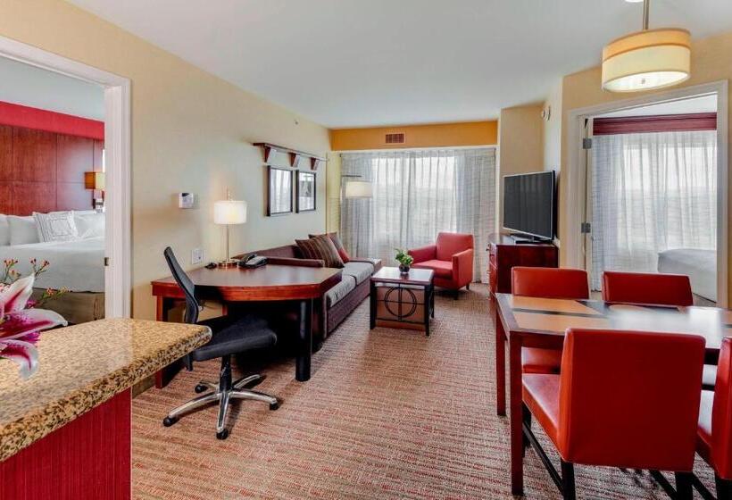 带2个卧室的套房, Residence Inn By Marriott Auburn