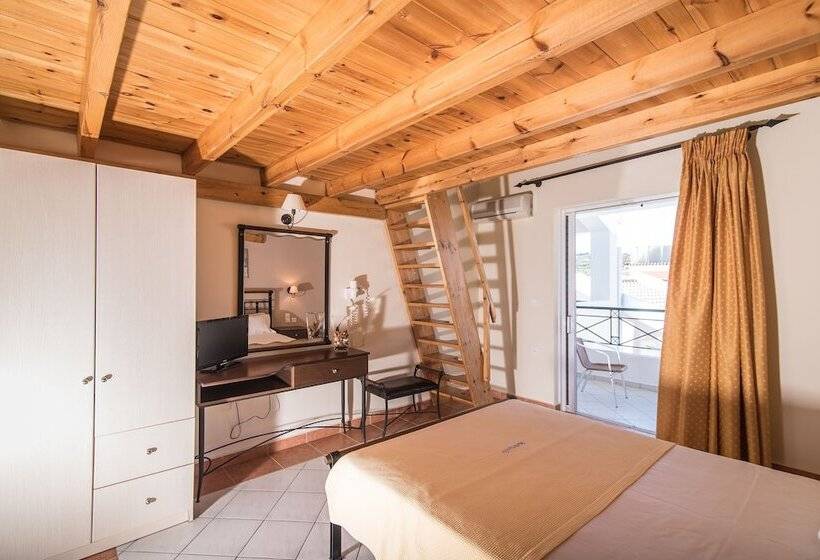 Familiekamer met Uitzicht op het Zwembad, Maistrali Hotel Zante