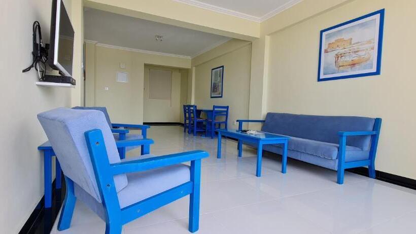 דירת דלוקס חדר שינה 1 עם נוף לים, Paphinia Seaview Apartments