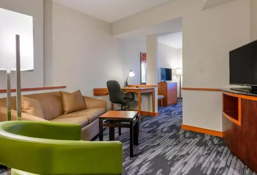 キングサイドベッドのスタンダードワンルーム, Fairfield Inn And Suites Holiday Tarpon Springs