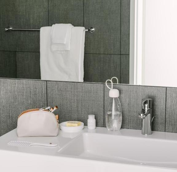 스탠다드 룸 더블 침대 2개, The William Powered By Sonder