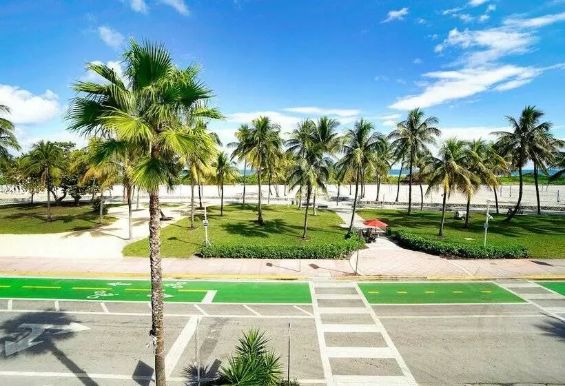 اتاق استاندارد با تخت دوبل و چشم‌انداز دریا, The Tony Hotel South Beach