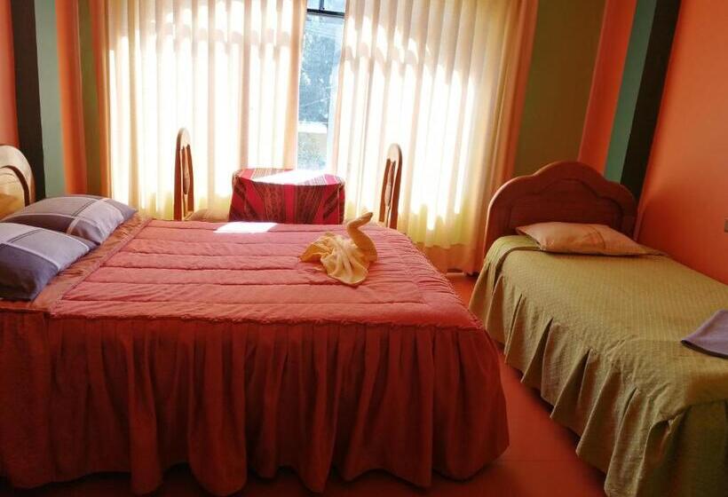 اتاق استاندارد سه نفره, Olas Del Titicaca Backpackers Hostel