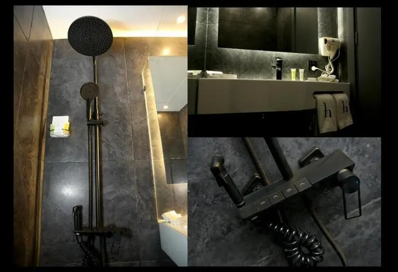 اتاق استاندارد با تخت بزرگ, Aitch Boutique Hotel   An Lih