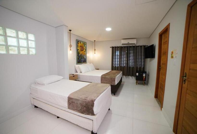 חדר קומפורט לשלושה, Pousada Nossas Raízes