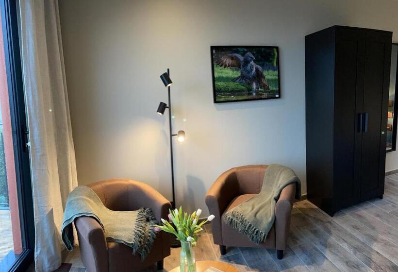 标准间带露台, Hallerbos B&b In Bluebell Forest