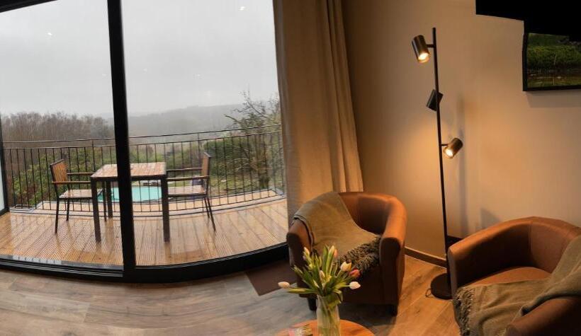 标准间带露台, Hallerbos B&b In Bluebell Forest