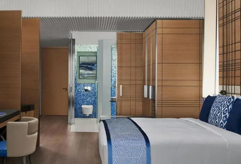 キングサイズベッドのデラックスルーム, Jw Marriott Hotel Istanbul Marmara Sea