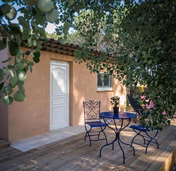 标准间带露台, La Villa D’aimée