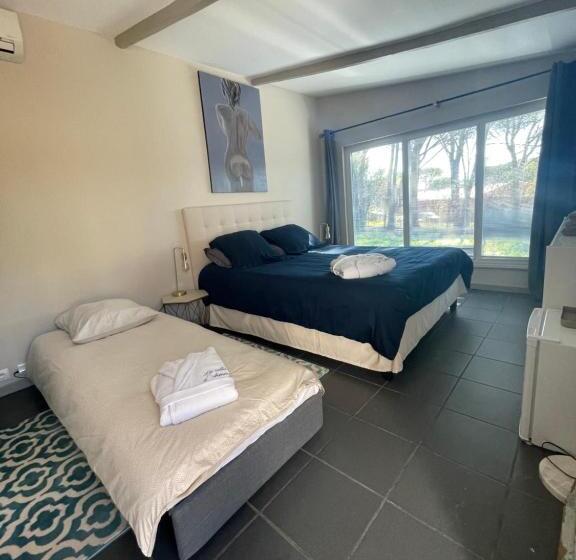 标准间带露台, La Villa D’aimée