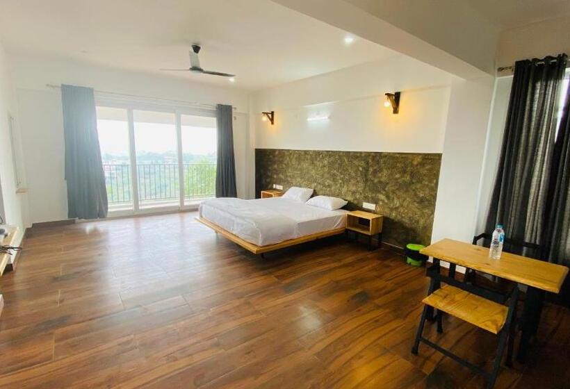 חדר דלוקס עם מרפסת, Hill Monk  Whispering Mist