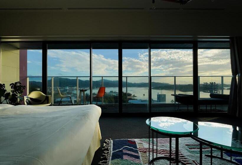 סוויטה נוף לים, Setouchi Keirin Hotel 10 By Onko Chishin