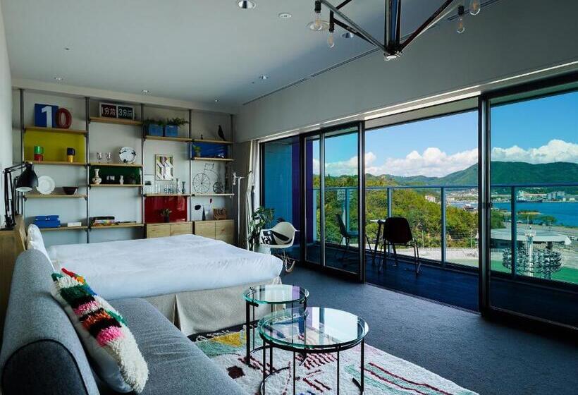 סוויטה נוף לים, Setouchi Keirin Hotel 10 By Onko Chishin