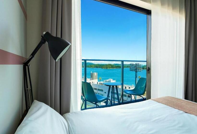 חדר סטנדרט נוף לים, Setouchi Keirin Hotel 10 By Onko Chishin