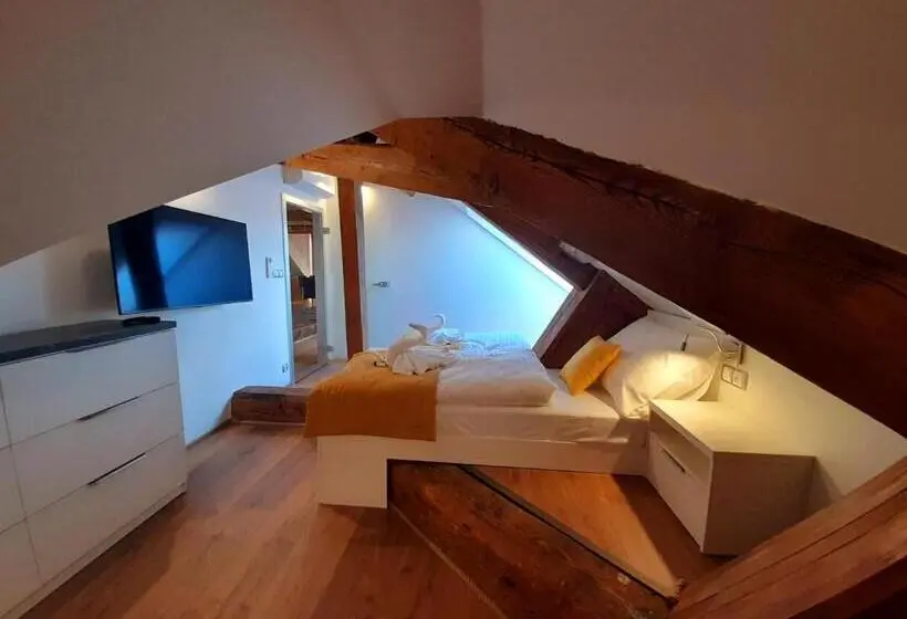Deluxe-huoneisto 1 Makuuhuone, Residence Mariánská