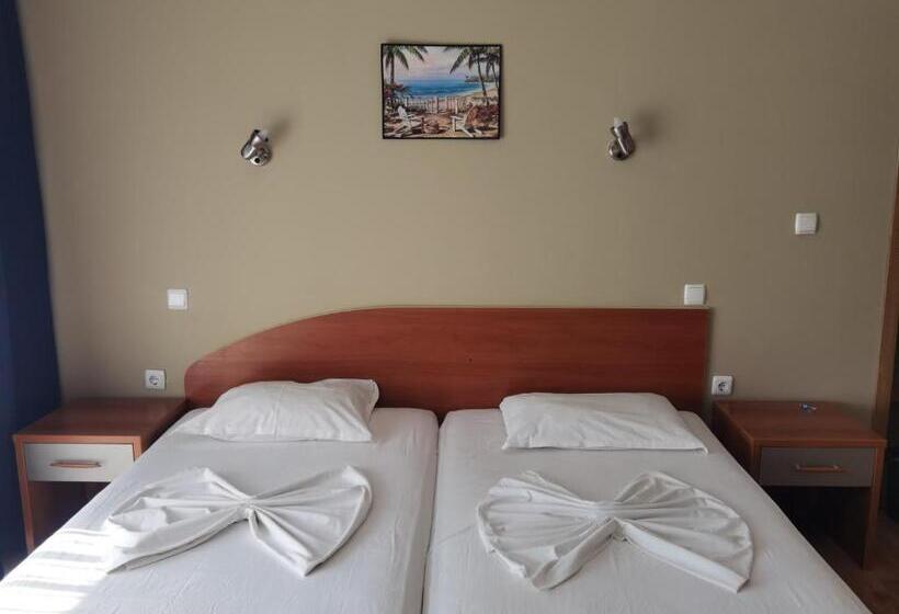 חדר סטנדרט צדדי נוף לים, Santorini Sveti Vlas