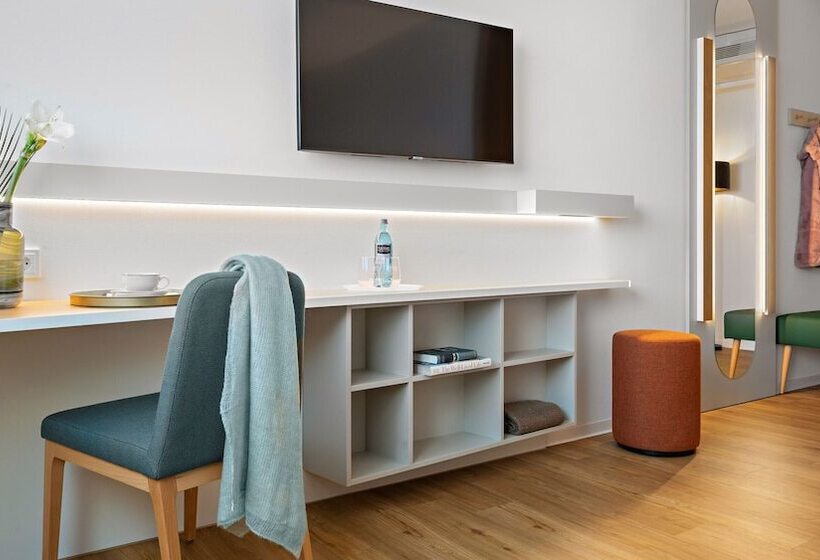 장애인을 위한 스탠다드 룸, Hey Lou Hotel Karlsruhe Messe