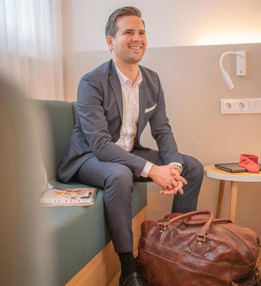 Quarto Standard para Deficientes, Hey Lou Hotel Karlsruhe Messe